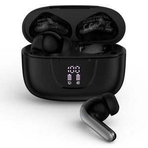 iPhone17/17 Pro/17 Pro Max/16용 무선 이어버드, 블루투스 50H 플레이타임 및 LED 전원 디스플레이가 장착