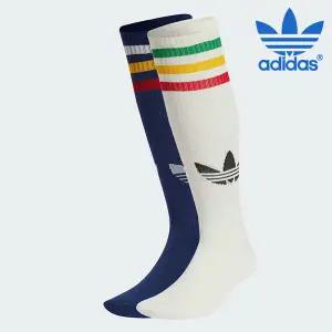 [특가] 아디다스 양말 /T2- IX7614 / KNEE SOCK 2PP