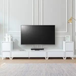 마우 모던 거실장 풀세트 2400