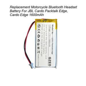 jbl호환 카르도 팩토크 엣지  1600mAh용 교체용 바이크 오토바이 블루투스 헤드셋 배터리