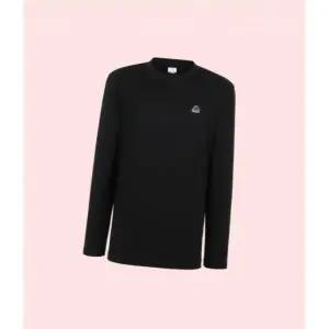 카파 26수 코튼 면 긴팔 롱슬리브티셔츠 상의 유니 블랙 KPUKUYO01 4247582