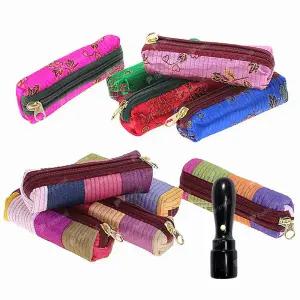 전통 누비 도장집 1p (도장지갑 도장케이스 도장주머니 색동지갑)