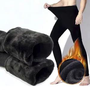남자 기모 융털 레깅스 방한 스판 타이즈 내복 스포츠 따뜻한 쫄바지