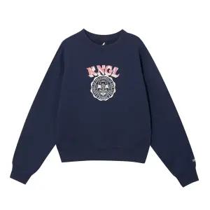 [롯데백화점]캉골 우먼스 칼리지 스웨트셔츠 1793 다크블루 (KRFWRT17930)