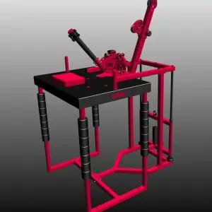 팔씨름케이블 머신 기구 고정 전용 레슬링 운동