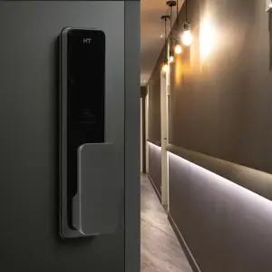 현대HT 현관문 도어락 즉시잠김 강화도어 푸시풀 현관 디지털도어락 TDL-P1102