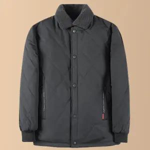 남성 패딩 재킷 카라넥 퀼팅 경량보온 패딩점퍼 중년 남성