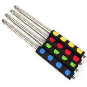 2m 접이 깃봉 깃발 봉 깃대 꽂이/여행/국기/지시/산악회/길이/조절/가이드/인솔용/안테나형/연장/늘어나는