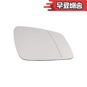 BMW F10 E60 용 열선 좌우 사이드 미러 광각 리어뷰 유리 자동차 교체