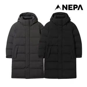 [네파](센텀시티점)[정상가 469,000]25FW 공용 시그니처 구스롱패딩 생활방수 다운자켓 - 7LF2071