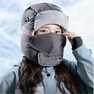 남녀 겨울 패딩 귀달이모자 바라클라바 마스크 넥워머