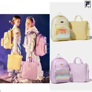 [롯데백화점]휠라 키즈 BLOSSOM 듀얼 플래닛 백팩세트[보조가방+참장식포함]FK3BEG1006X 최초가199,000원