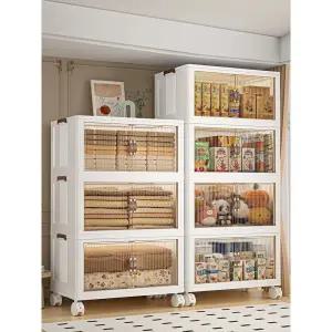 접이식 서랍장 사물함 바퀴 수납장 수납 옷장 바퀴가