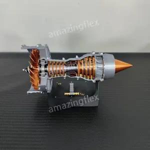 비행기 엔진 모형 레드 조립식 엔진모형 모터 실습 교구