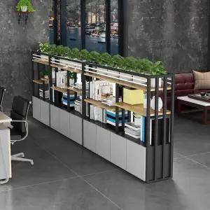 사무실 수납장 파티션 공간분리 막이 화분 회사