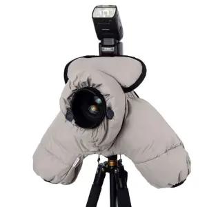 겨울 카메라 보온커버 방풍 촬영 방수 방한 덮개 패딩 DSLR