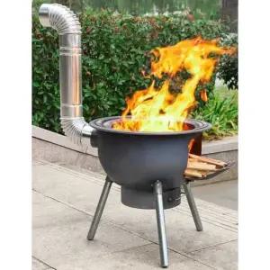 가마솥 드럼 숯불 난로 화로대 장작 세트 소각로 BTR 불멍