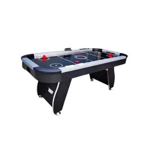 테이블 에어 하키 가정용 접이식 카페 실내 배터리 보드게임 가족 오락기 펜션