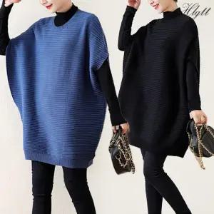 [루미루나]루즈핏케이프니트2종