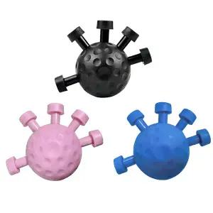 핑거 그립 강화제 핸드 그립 강화제 구형 강도 트레이너 기타 훈련을 손 강도 그리퍼 운동기