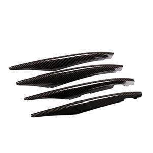 메르세데스 호환 벤츠 호환 A 클래스 W177 A180 A200 -용 자동차 전면 안개등 스트립 트림 커버 액세서리 4