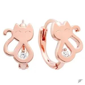 회사원 큐티 14K 금 선물 원터치링 기본 큐 (WFJ5A1B)