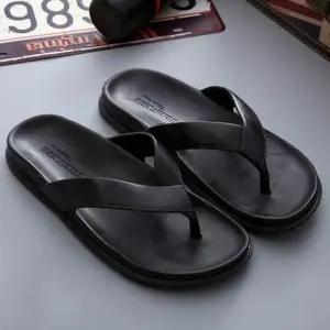 심플한 컬러 쪼리슬리퍼 남녀공용 커플 샌들 미끄럼 방지 쪼리 슬리퍼 (WFJ4ZP2)