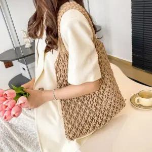 토트백 니트 네트 뜨개 가방1 (WFJ65AI)
