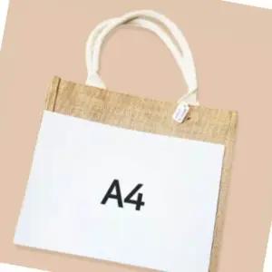 브라운 색상 중형 에코백 여행용 사각 파우치 소형 수납 가방 (WFJ5SZI)