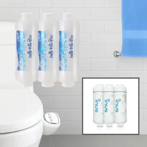 이누스 비데필터 UBF-100 호환 나사형 이온정수 필터 BF-100 X 3개