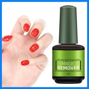 15ml 매직 리무버 네일 젤 폴리쉬 리무버 UV 젤 폴리쉬 빠른 제거 세미 퍼머넌트 바니쉬 폴리쉬 글루 제거