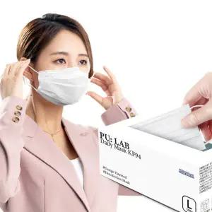 미라클하우스 덴탈형 KF94마스크 화이트 국내생산 50매입X2ea 714938