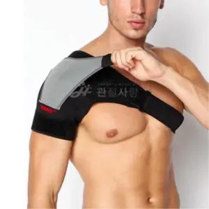 남녀공용 이중압박 찍찍이 어깨보호대 운동용품 입영선물 골프 숄더가드 배드민턴