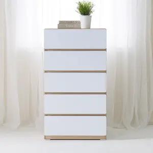 도도스 동글이 라운드 600 5단 서랍장(DO_024)