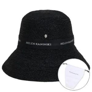 25FW 여성 프로방스 로고 10 라피아햇 챠콜 더스트백 포함 HAT51952 CHARCOAL PKG