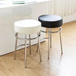 [체어팩토리]드롭 미드센추리 모던 패브릭 인테리어 바텐의자