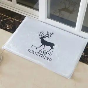 북유럽풍 호텔 욕실 화장실 거실 주방 러그 발매트 닦개 면발