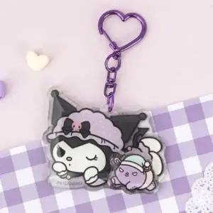 캐릭터 키링 스피너 열쇠 고리 키홀더 소품 장식용 (WFJ6XXO)