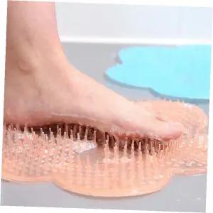 발마사지 실리콘 풋브러시 각질제거 발세척매트 욕실 발케어 미끄럼방지 홈케어