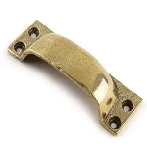 골드 컬러 주물 손잡이 엔틱 신발장 도어 장식 (WFJ6CVV)