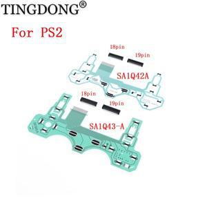 [호환품]PS2 듀얼쇼크 SA1Q42A 전도성 필름 및 조이스틱 버튼 소켓 18P  19P 슬롯 커넥터 부품