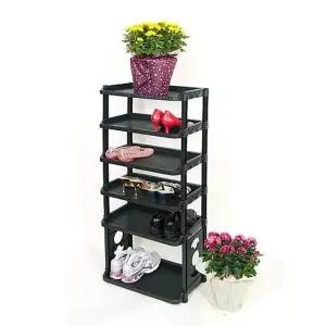 신발정리대 다용도정리대 6단부츠정리대 신발다용납 12켤레정리 (WFJ74TJ)