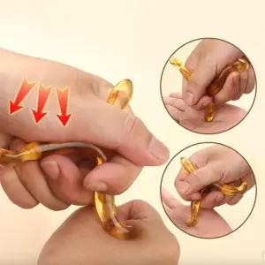 손 마사지 괄사 지압봉 겸용 셀프마사지 림프순환 (WFK6E6F)