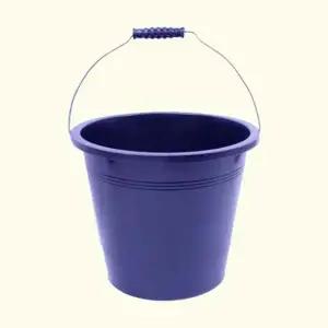 P검정 바스켓 15리터 바구니 양동이 바께스 플라스틱바케스 물양동이