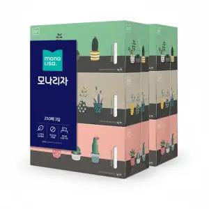 모나리자 벨라지오 각티슈 250매 3개입 x4개