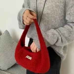 니트 라운드 토트백 CH-22973T