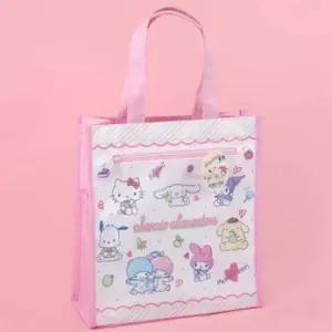 산리오캐릭터즈 에코백 초등학교실내화가방 어린이집