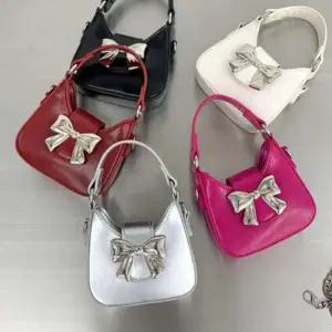 미콘 24166 여성 미니 리본백 손가방 여성가방 미니백