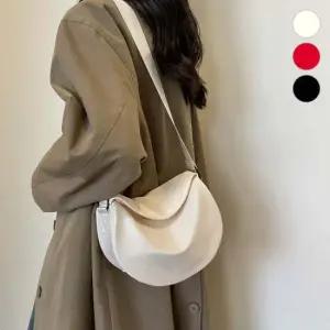 심플 둥근 추천 나일론 크로스백