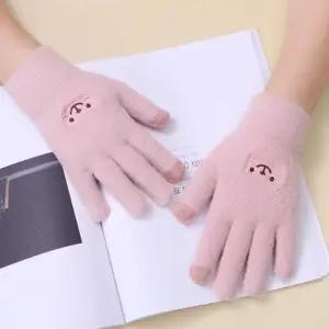 스마트폰 터치 기모 귀여운 방한 털 겨울 장갑 겨울 기모 터치 방한